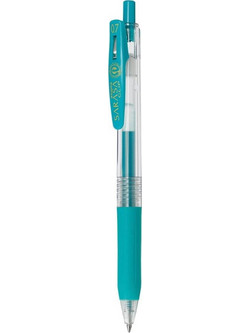 Zebra Sarasa Clip Στυλό Gel 0.7mm Βεραμάν
