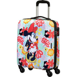 American Tourister Minnie Flowers 106497-A081 Παιδική Βαλίτσα Καμπίνας 55x40x20cm με 4 Ρόδες Πολύχρωμη