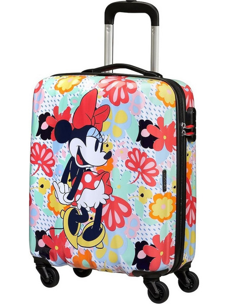American Tourister Minnie Flowers 106497-A081 Παιδική Βαλίτσα Καμπίνας 55x40x20cm με 4 Ρόδες Πολύχρωμη