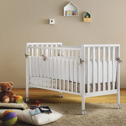 Pali Flippy Κούνια για Στρώμα 60x120cm Λευκή