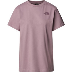 The North Face SS Relaxed Readbox Tee Γυναικείο Αθλητικό T-Shirt Λιλά NF0A87NK-7AI