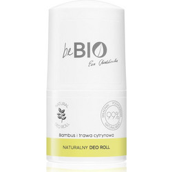 BeBio Bamboo & Lemongrass Φυσικό Αποσμητικό Roll On Χωρίς Αλουμίνιο 50ml