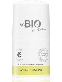 BeBio Bamboo & Lemongrass Φυσικό Αποσμητικό Roll On Χωρίς Αλουμίνιο 50ml