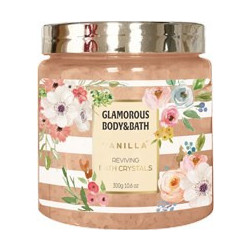Folia Glamorous Vanilla Άλατα Μπάνιου Κρύσταλλοι 300gr