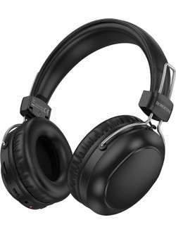 Borofone BO33 BO33 Ενσύρματα & Ασύρματα Bluetooth Ακουστικά On Ear Μαύρα