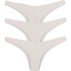 Cottonhill Γυναικεία Brazil Χωρίς Ραφές Λευκά 3Pack CH0495
