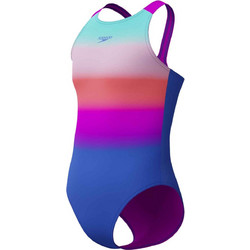 Speedo Printed Pulseback Αθλητικό Παιδικό Μαγιό Ολόσωμο για Κορίτσι Πολύχρωμο 8003135-18160