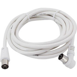 GSC Καλώδιο Κεραίας Coax Male to Coax Female 1.5m White 002602970