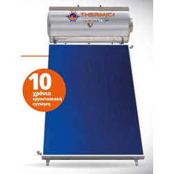 Thermic CT IN Ηλιακός Θερμοσίφωνας 200lt 3m² Inox Τριπλής Ενέργειας