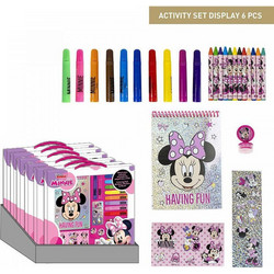 Cerda Disney Minnie Σετ Ζωγραφικής 26τμχ