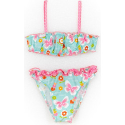 Tortue Παιδικό Μαγιό Bikini Set για Κορίτσι Τιρκουάζ Φούξια S2-119-203