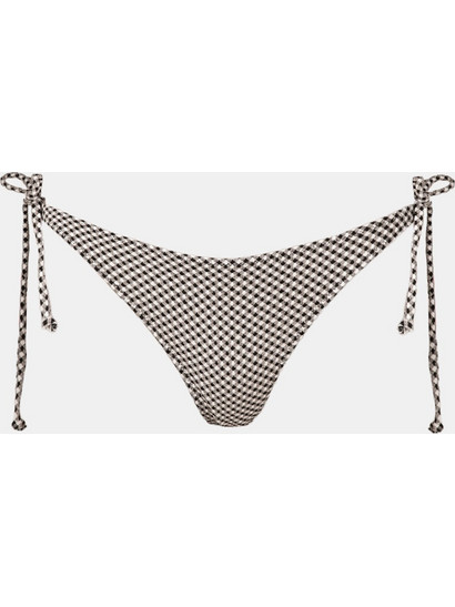 Rock Club Bikini Slip Μαύρο Μπεζ BP-3387