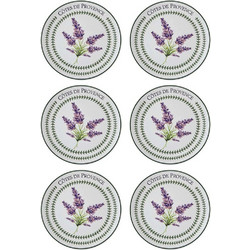 Hermia Πιάτα Γλυκού Κεραμικά 19cm 6τμχ 280TMA2224