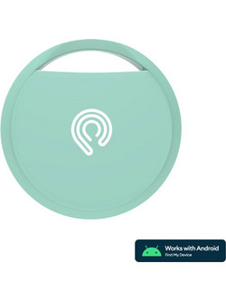 Hyperloq NeoTag Android Anti-Lost Tracker Google Find My Device Green 1 Pack