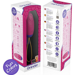 Oninder Cute Love Vibro Wave Tapping Egg Δονητής Egg για Ζευγάρια με App Control Ροζ
