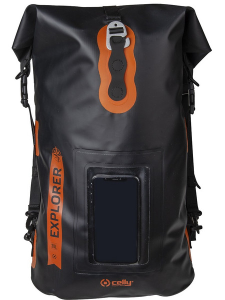 Celly Explorer Στεγανός Σάκος Χειρός 20lt Μαύρος
