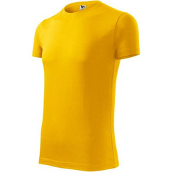 Malfini Ανδρικό Αθλητικό T-Shirt Κίτρινο MLI-14304