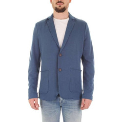 Jack & Jones Χειμερινό Ανδρικό Blazer Υφασμάτινο με Κανονική Εφαρμογή Μπλε 12156625