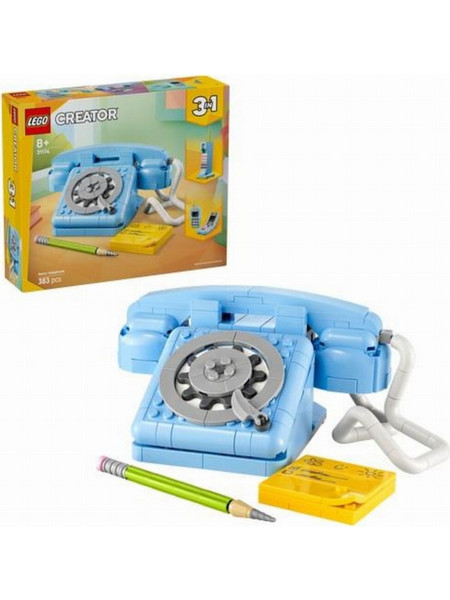 Lego Creator 3-in-1 Retro Telephone για 8+ Ετών 31174