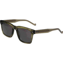 Hackett HSB936 Ανδρικά Γυαλιά Ηλίου Τετράγωνα Κοκάλινα Πράσινα με Μαύρο Φακό