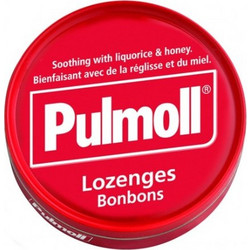 Pulmoll Καραμέλες για Πονόλαιμο Γλυκόριζα & Μέλι 45gr