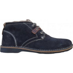 Canguro Ανδρικά Μποτάκια Suede Navy Μπλε P005-303-NAVY