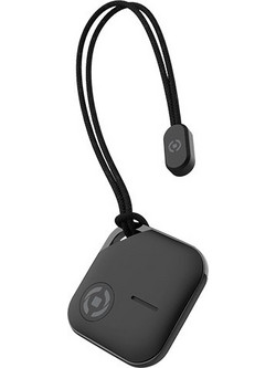 Celly Smart Tag Finder iOS Anti-Lost Tracker Apple Find My Black 1 Pack