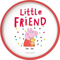 Stor Peppa Pig Little One Πιάτο Φαγητού Κόκκινο 13493