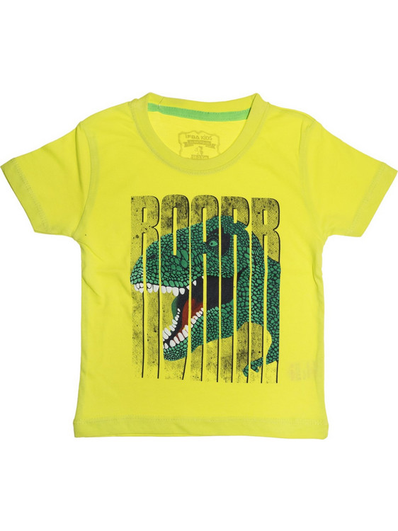 Ifba Roar Παιδικό T-Shirt Κοντομάνικο Lime 34768
