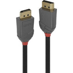 Lindy Καλώδιο DisplayPort 1.2 to DisplayPort Male 10m Black 36486