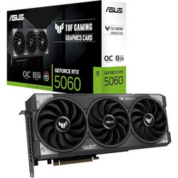 Asus GeForce RTX 5060 8GB GDDR7 TUF Gaming OC Κάρτα Γραφικών