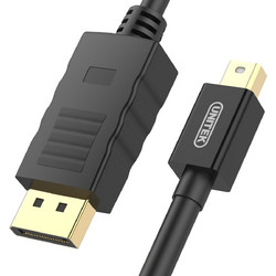 Unitek Καλώδιο DisplayPort 1.2 to Mini DisplayPort Male 2m Black Y-C611BK