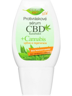 Bione Cosmetics Cannabis CBD Αντιγηραντικό Ενυδατικό Serum Προσώπου για Λάμψη με Κάνναβη 40ml