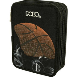 Polo Mover Basketball Κασετίνα με 3 Θήκες Μαύρη 937073-8380
