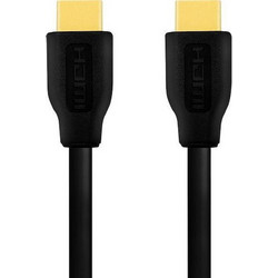 LogiLink Καλώδιο HDMI 2.0 HDMI Male to HDMI Male 1m Black CH0100