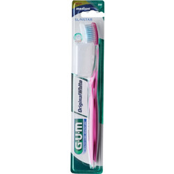 Gum Original White Medium Oδοντόβουρτσα Φούξια