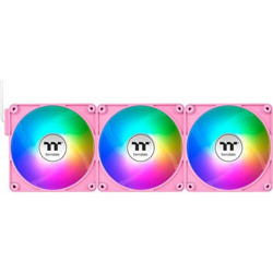Thermaltake CT140 EX Case Fan 140mm ARGB με Σύνδεση 3-Pin 4-Pin PWM 3τμχ Bubble Pink