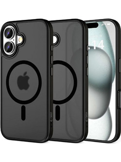 Tech-Protect Magmat Back Cover Matte Black (iPhone 16)
