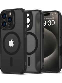 Tech-Protect MagCam Back Cover Matte Black (iPhone 16 Pro)