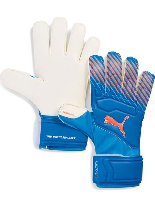 Puma Ultra Match Regular Cut Γάντια Τερματοφύλακα Μπλε 042083-01