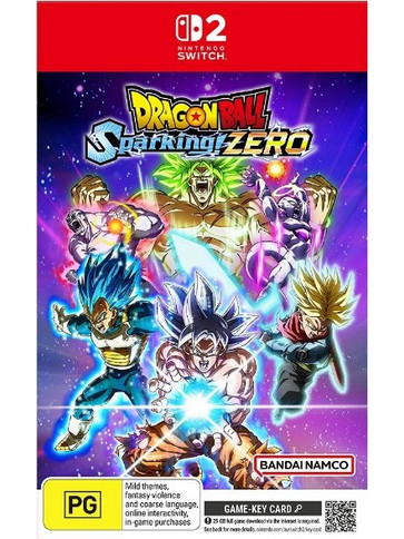 Dragon Ball: Sparking! Zero Key Nintendo Switch 2
