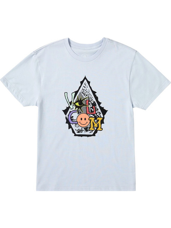 Volcom Παιδικό T-Shirt Κοντομάνικο Λευκό HA416VB8-ICB