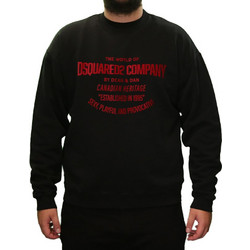 Dsquared2 Ανδρικό Φούτερ Μαύρο S71GU0692S25030-900