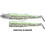 GT-Bio Roller Shad 165 Combo Τεχνητό Δόλωμα Ψαράκι 16.5cm 90gr Green Shiner