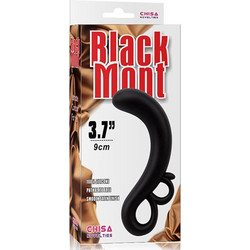 Chisa Novelties Black Mont Two Finger Πρωκτικό Dildo 9cm Μαύρο