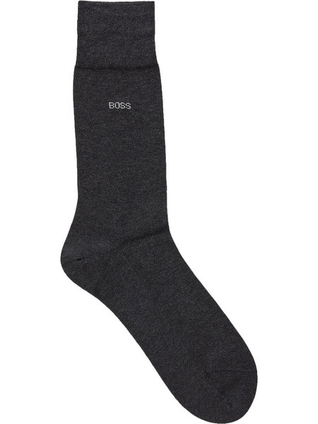 Hugo Boss George Βαμβακερές Ανδρικές Κάλτσες Ψηλές Ανθρακί 50469837-012