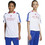 Adidas House of Tiro Παιδικό T-Shirt Κοντομάνικο Λευκό Μπλε JW7418