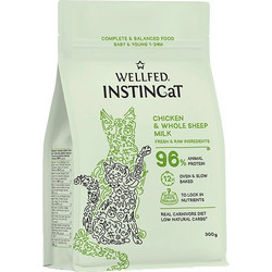 Wellfed InstinCat Baby & Young with Chicken & Whole Sheep Milk 300gr