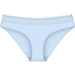 Triumph Feel of Modal Γυναικείο Slip με Δαντέλα Γαλάζιο 10214403-00SA