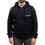 Jack & Jones Ανδρική Ζακέτα Φούτερ με Κουκούλα και Φερμουάρ Μαύρη 12282901